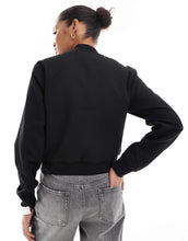 Load image into Gallery viewer, Threadbare bomber jacket black