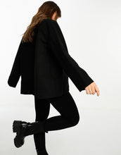 Load image into Gallery viewer, DESIGN quilt lined harrington jacket black