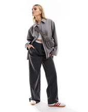 Load image into Gallery viewer, DESIGN quilt lined harrington jacket grey