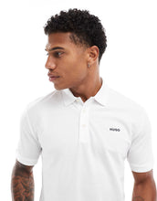 Load image into Gallery viewer, HUGO Red donos polo shirt white