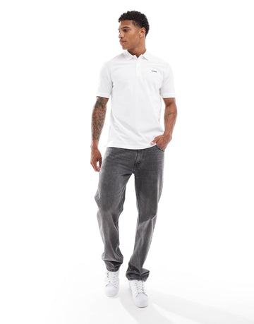 HUGO Red donos polo shirt white