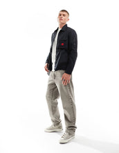 Load image into Gallery viewer, HUGO Emmond zip thru overshirt black