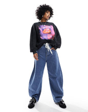 Load image into Gallery viewer, HUGO Deroxina acid wash sweatshirt grey