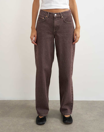 Cinch low rise relaxed jean chocolate