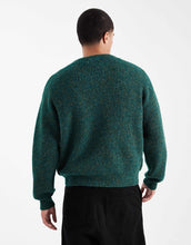 Load image into Gallery viewer, Cotton On box fit fuzzy crew knit green
