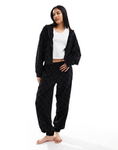 Load image into Gallery viewer, Hugo flocky hoodie black