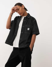 Load image into Gallery viewer, adidas Originals Wabash short-sleeved shirt black