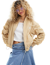 Load image into Gallery viewer, adidas Originals lightweight bomber jacket beige