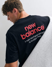 Load image into Gallery viewer, New Balance inteligent t-shirt black.