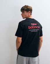 Load image into Gallery viewer, New Balance inteligent t-shirt black.
