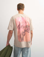 Load image into Gallery viewer, Topman x Paul Majek relaxed fit abstract painting back graphic t-shirt embroidery stone.