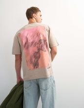 Load image into Gallery viewer, Topman x Paul Majek relaxed fit abstract painting back graphic t-shirt embroidery stone.