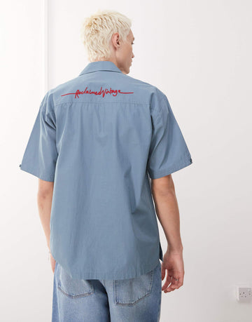 Reclaimed Vintage boxy short sleeve shirt