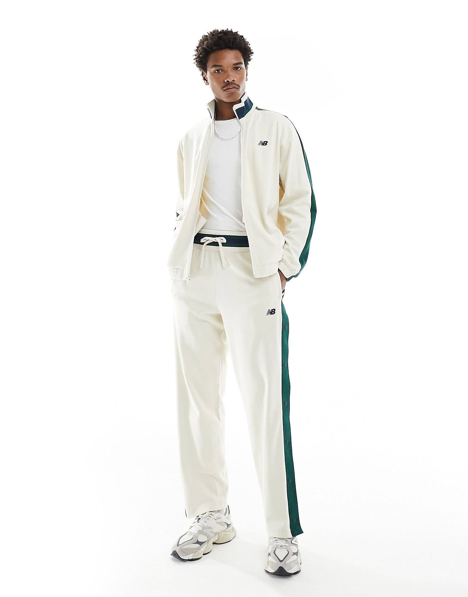 New Balance Greatest Hits full zip jacket beige