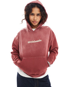 Deus Ex Machina ombre hoodie brown