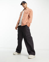 Load image into Gallery viewer, HUGO Enalu oversized overshirt washed orange