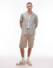 Load image into Gallery viewer, Tommy Jeans linen button shirt washed green