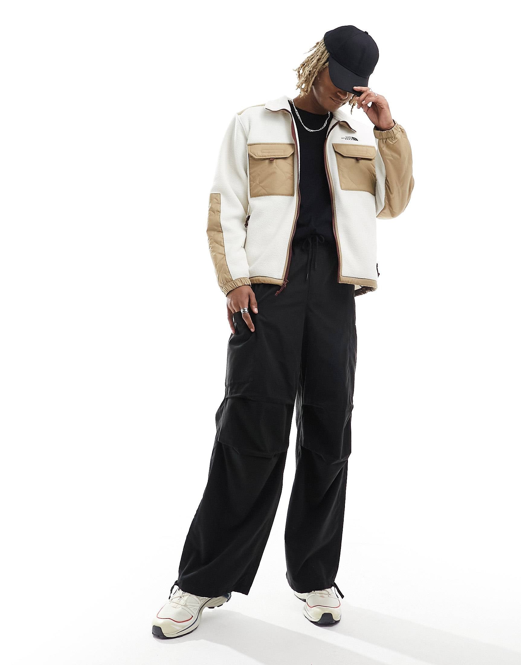 The North Face Royal Arch fleece beige off white