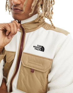 The North Face Royal Arch fleece beige off white
