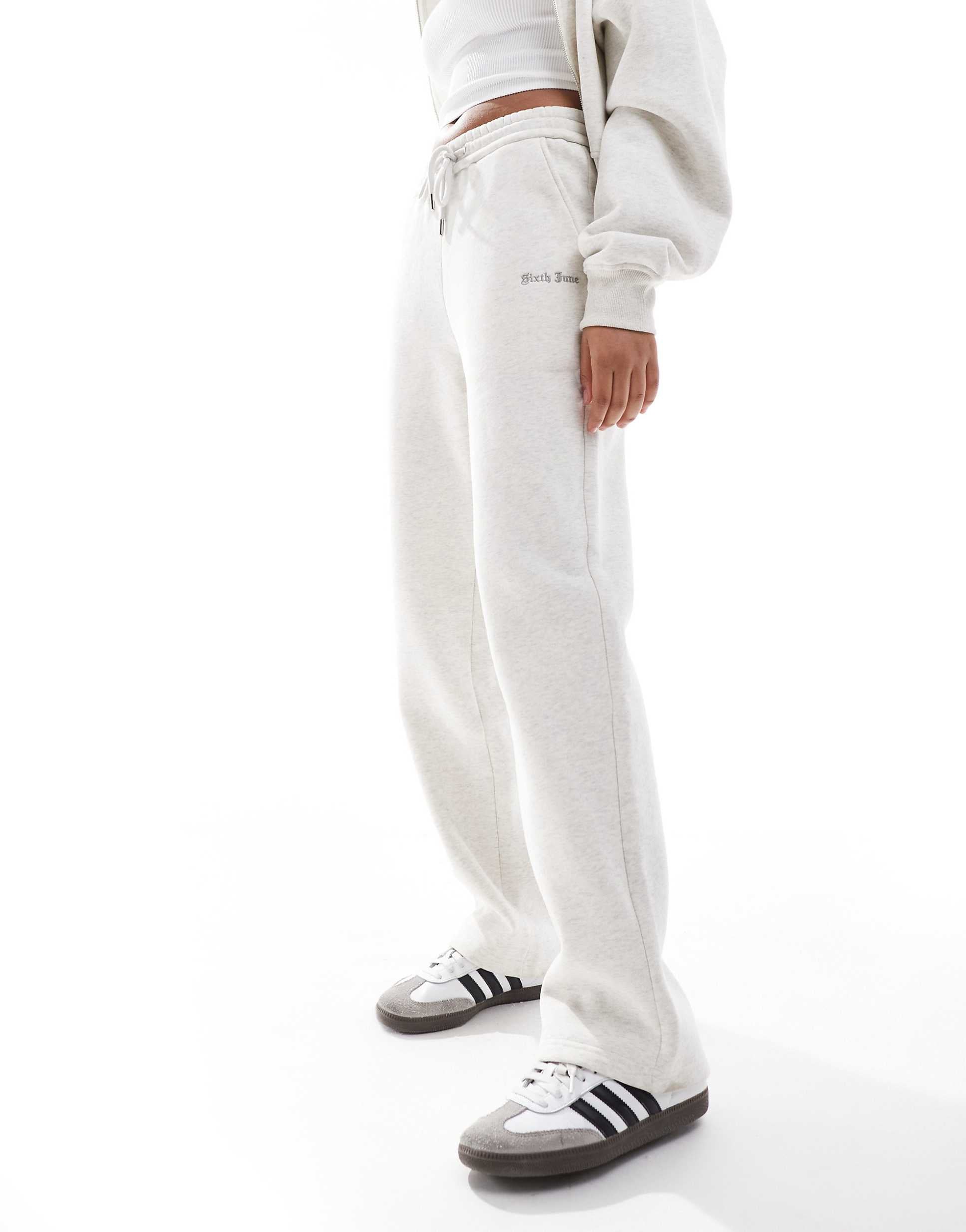 Sixth June hoodie & jogger grey