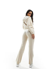 Load image into Gallery viewer, Juicy Couture diamante velour tracksuit zip hoodie joggers co-ord