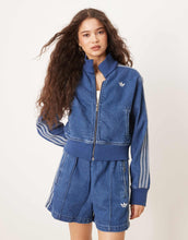 Load image into Gallery viewer, adidas Originals Adicolor 90's denim track top blue