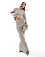Load image into Gallery viewer, 4th &amp; Reckless ribbed knit jumper maxi skirt co-ord