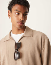 Load image into Gallery viewer, DESIGN oversized polo brown