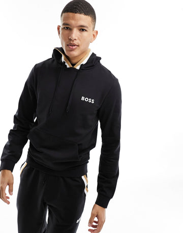 Boss iconic hoodie black