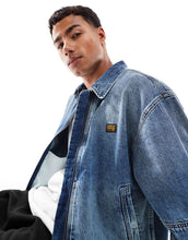 Load image into Gallery viewer, G-Star denim coach jacket midwash blue