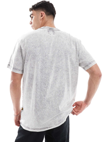 G-Star oversized t-shirt black acid wash
