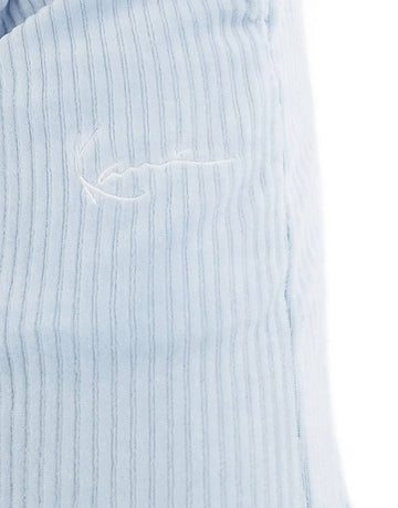 Karl Kani corduroy trousers light blue