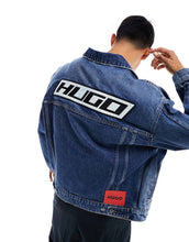 Load image into Gallery viewer, HUGO 026/2 relaxed fit denim jacket blue