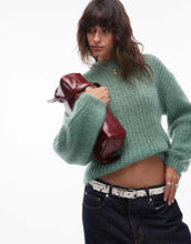 Load image into Gallery viewer, Premium ribbed jumper green