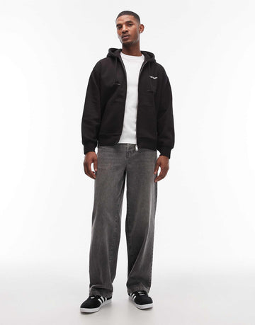 Carhartt WIP hooded archive lines oversized zip through