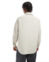 Load image into Gallery viewer, BOSS Orange Locky_2 oversized overshirt beige
