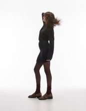 Load image into Gallery viewer, Knitted fluffy micro cardi skirt co-ord