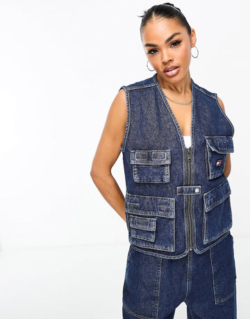 Tommy Jeans vest dark wash