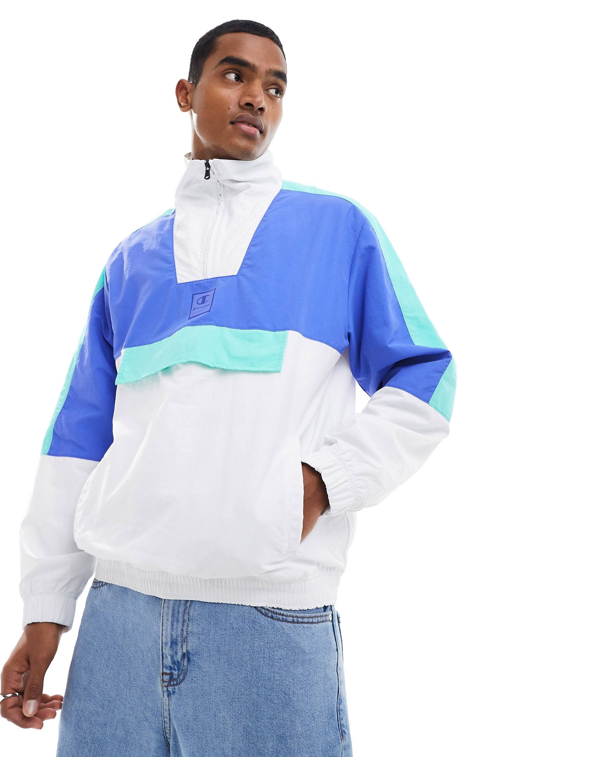 Champion colourblock sweat black grey
