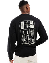 Load image into Gallery viewer, BOSS Orange relaxed fit long sleeve t-shirt black