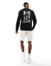 Load image into Gallery viewer, BOSS Orange relaxed fit long sleeve t-shirt black