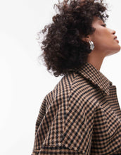 Load image into Gallery viewer, Hertiage check wool bomber jacket