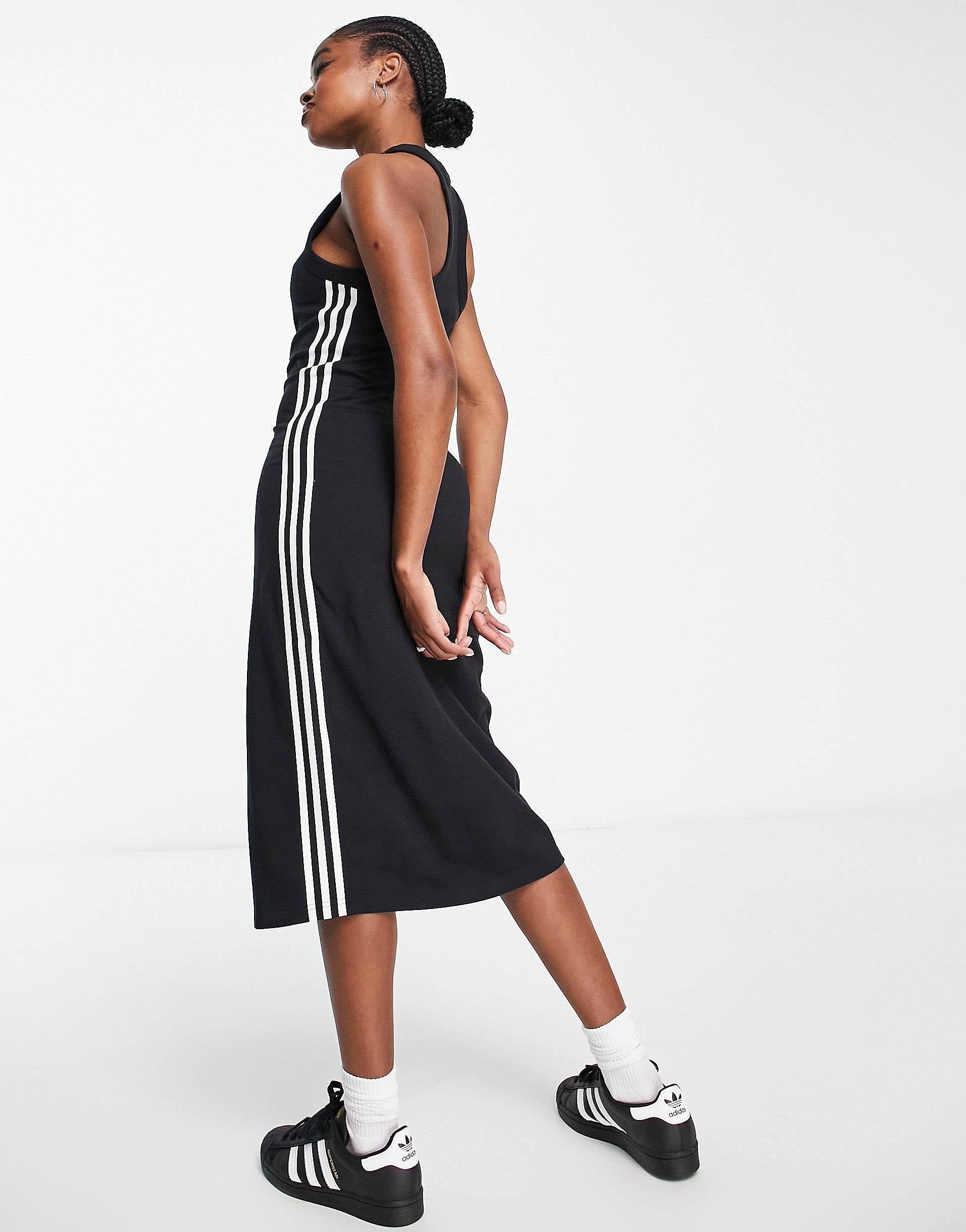 adidas Originals midi dress black