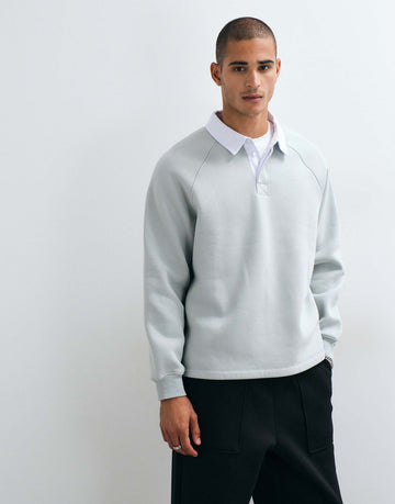 DESIGN relaxed raglan rugby pastel colour