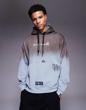 Load image into Gallery viewer, Aape by A Bathing Ape oversized pullover hoodie washed blue