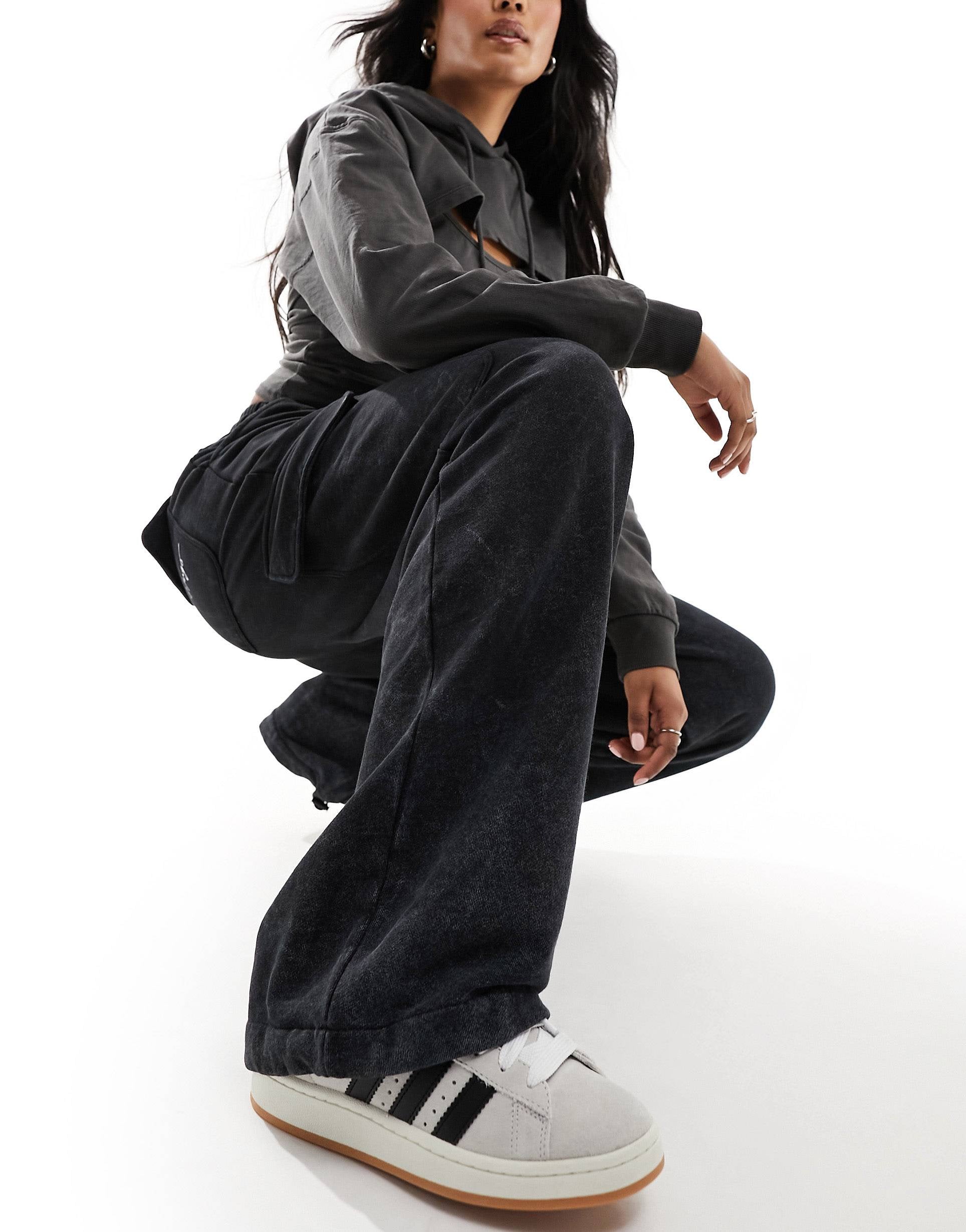 HUGO Naritima cargo trouser black