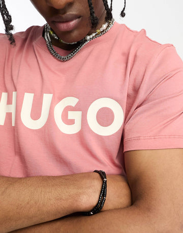 HUGO Dulivio t-shirt medium pink