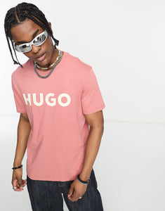 HUGO Dulivio t-shirt medium pink