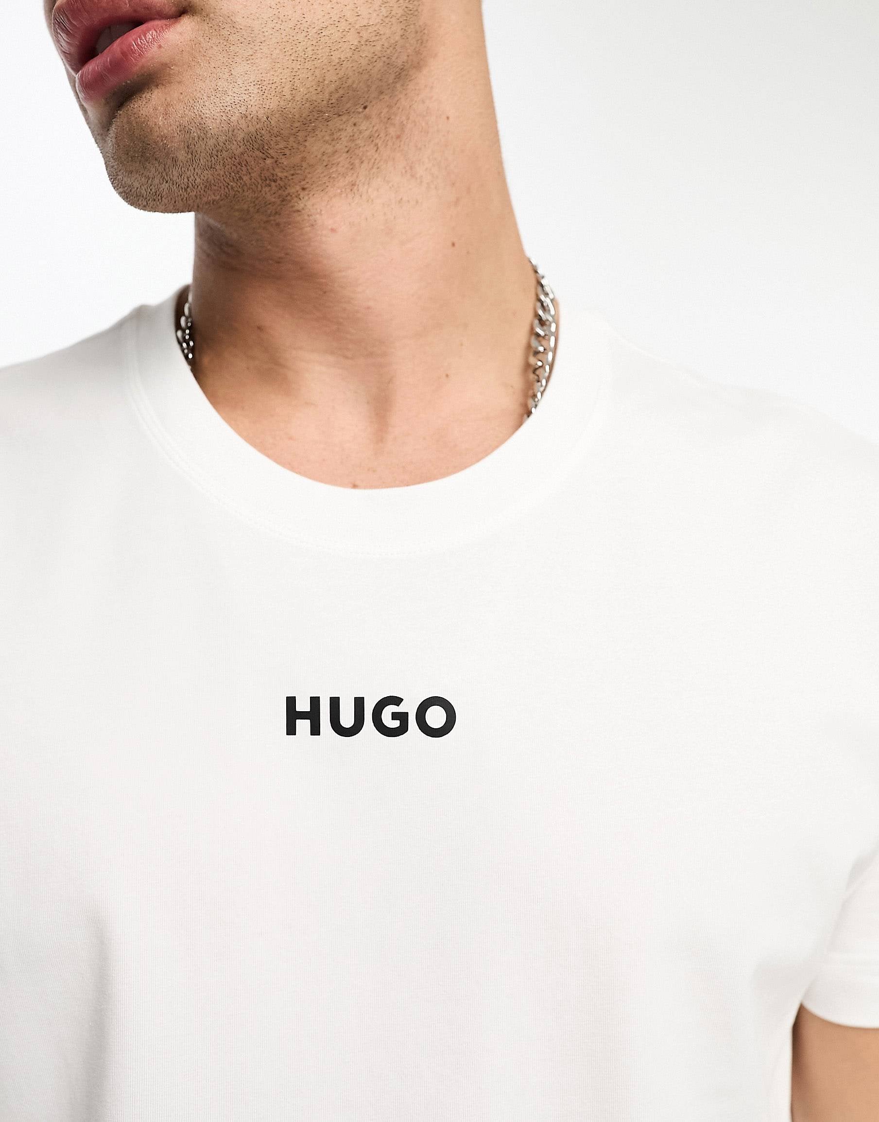 Hugo Bodywear linked t-shirt white