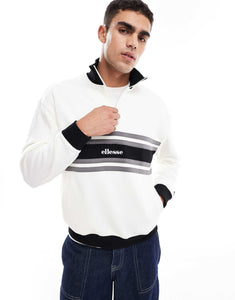 Ellesse Cossoine 1/4 zip top white